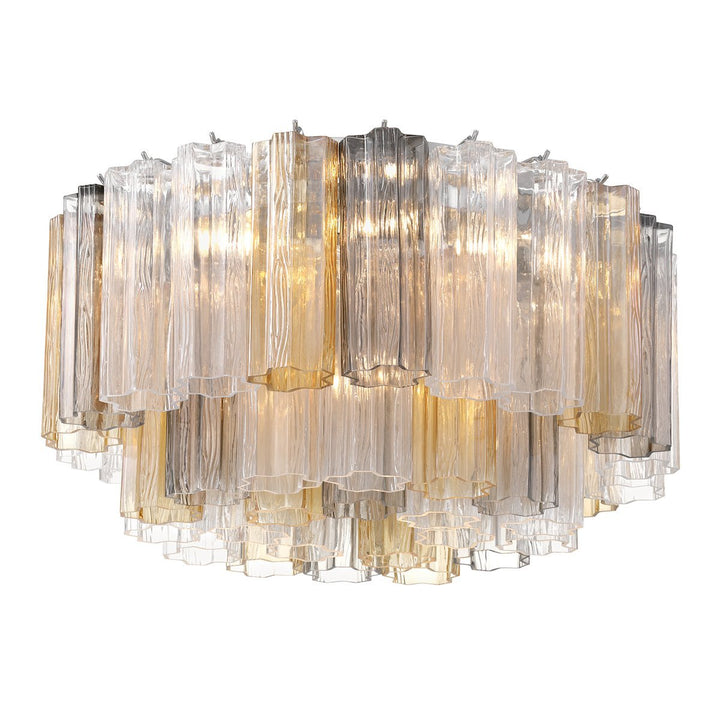 Szklana lampa sufitowa Eloria