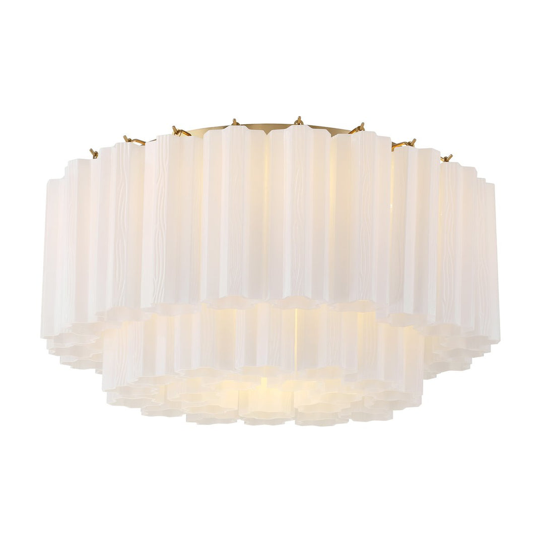 Szklana lampa sufitowa Eloria
