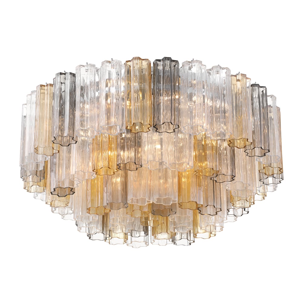 Szklana lampa sufitowa Eloria