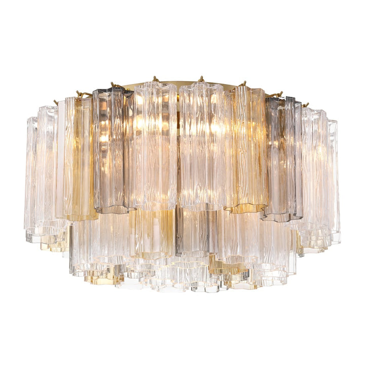 Szklana lampa sufitowa Eloria