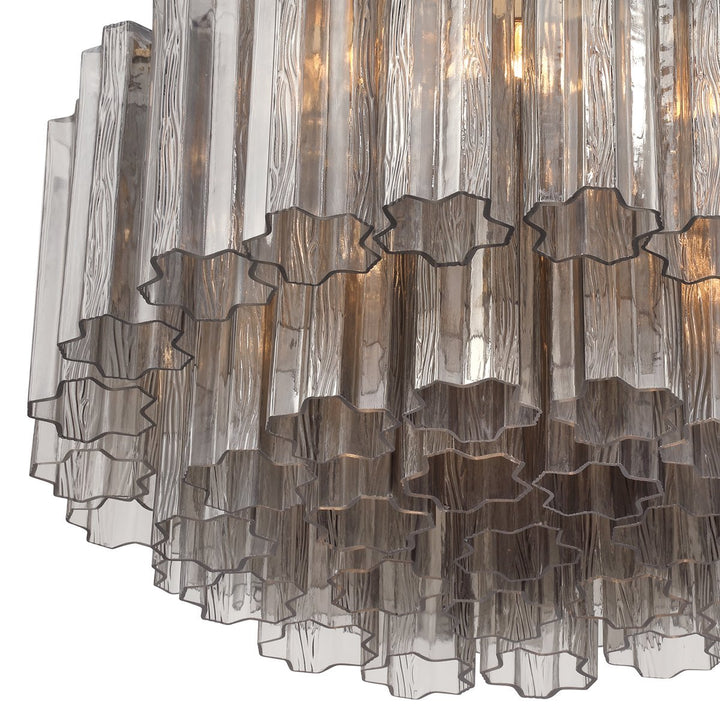 Szklana lampa sufitowa Eloria