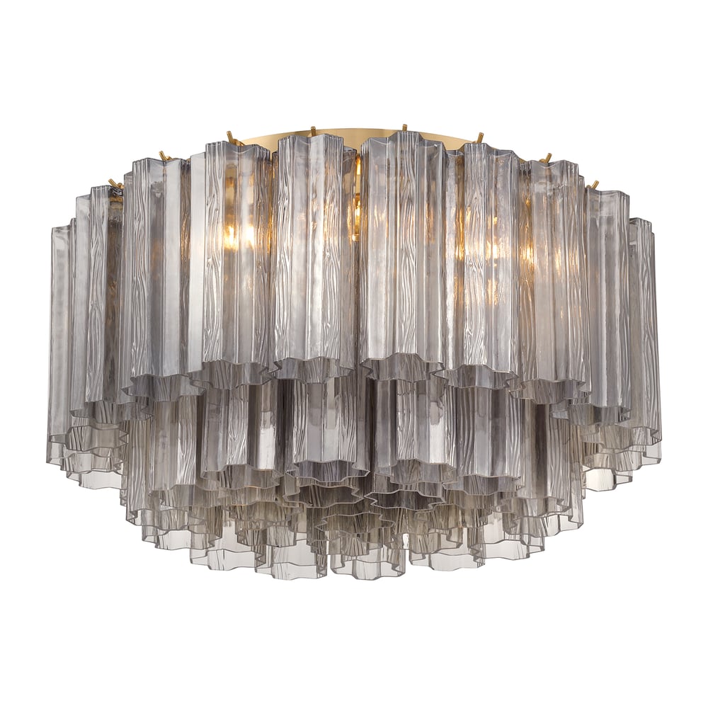 Szklana lampa sufitowa Eloria