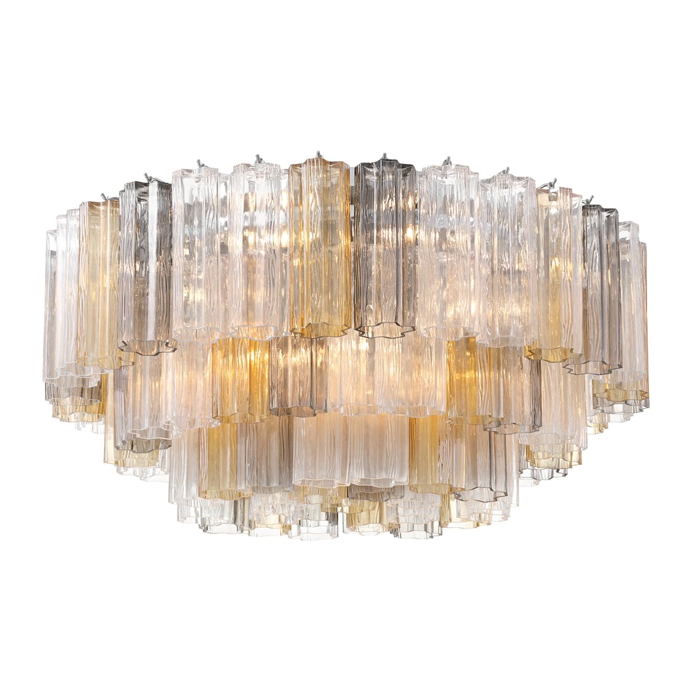 Szklana lampa sufitowa Eloria