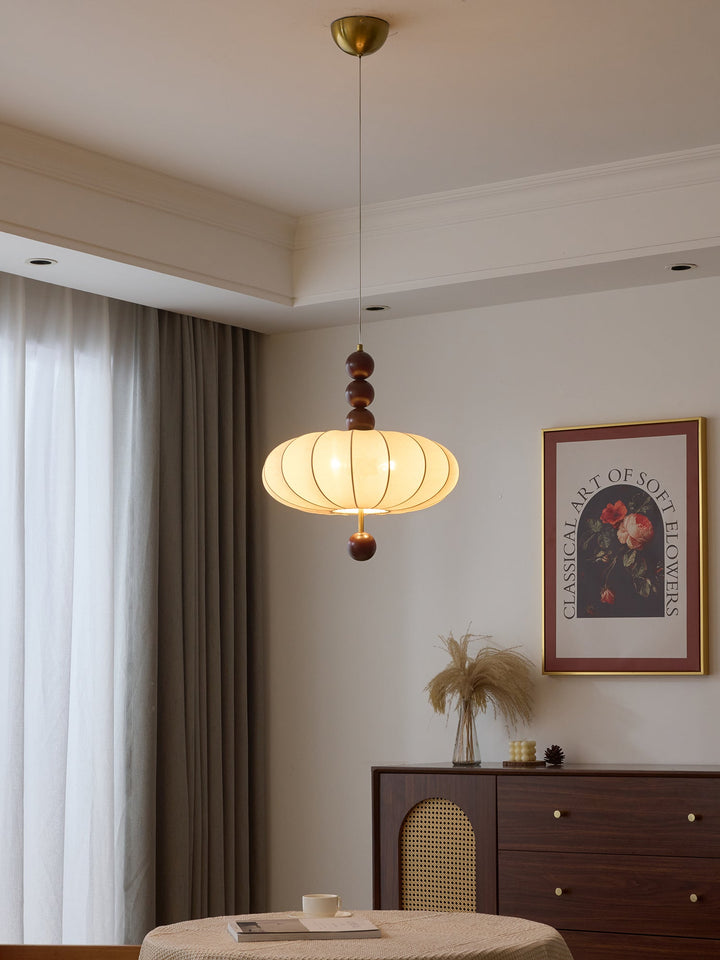 Lampa wisząca Adelaide z tkaniny