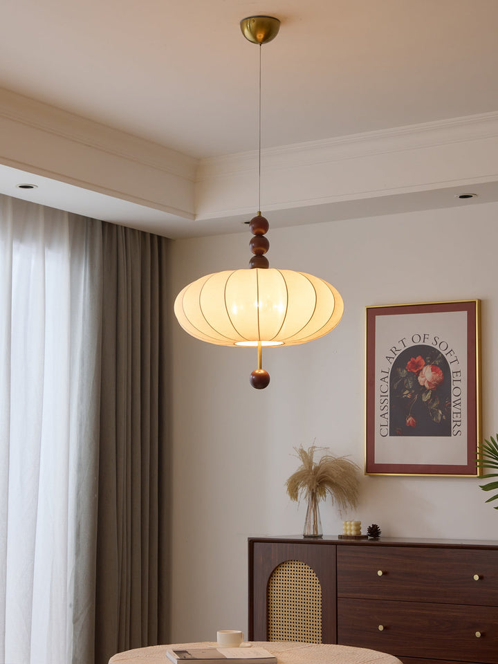 Lampa wisząca Adelaide z tkaniny