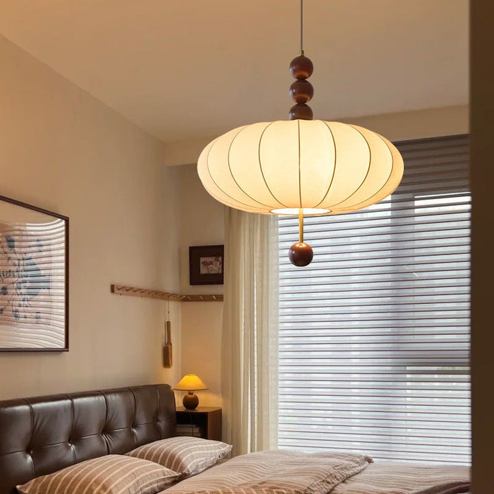 Lampa wisząca Adelaide z tkaniny