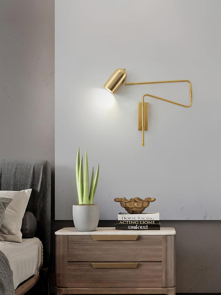 Regulowana Lampa Ścienna do Czytania