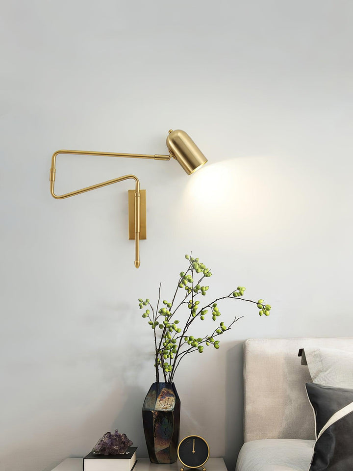 Regulowana Lampa Ścienna do Czytania