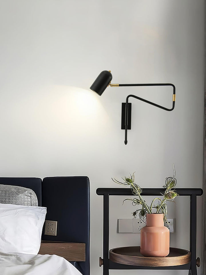 Regulowana Lampa Ścienna do Czytania