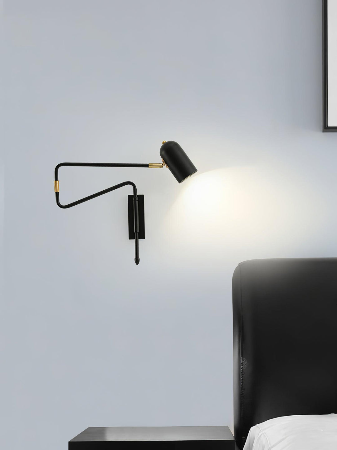 Regulowana Lampa Ścienna do Czytania