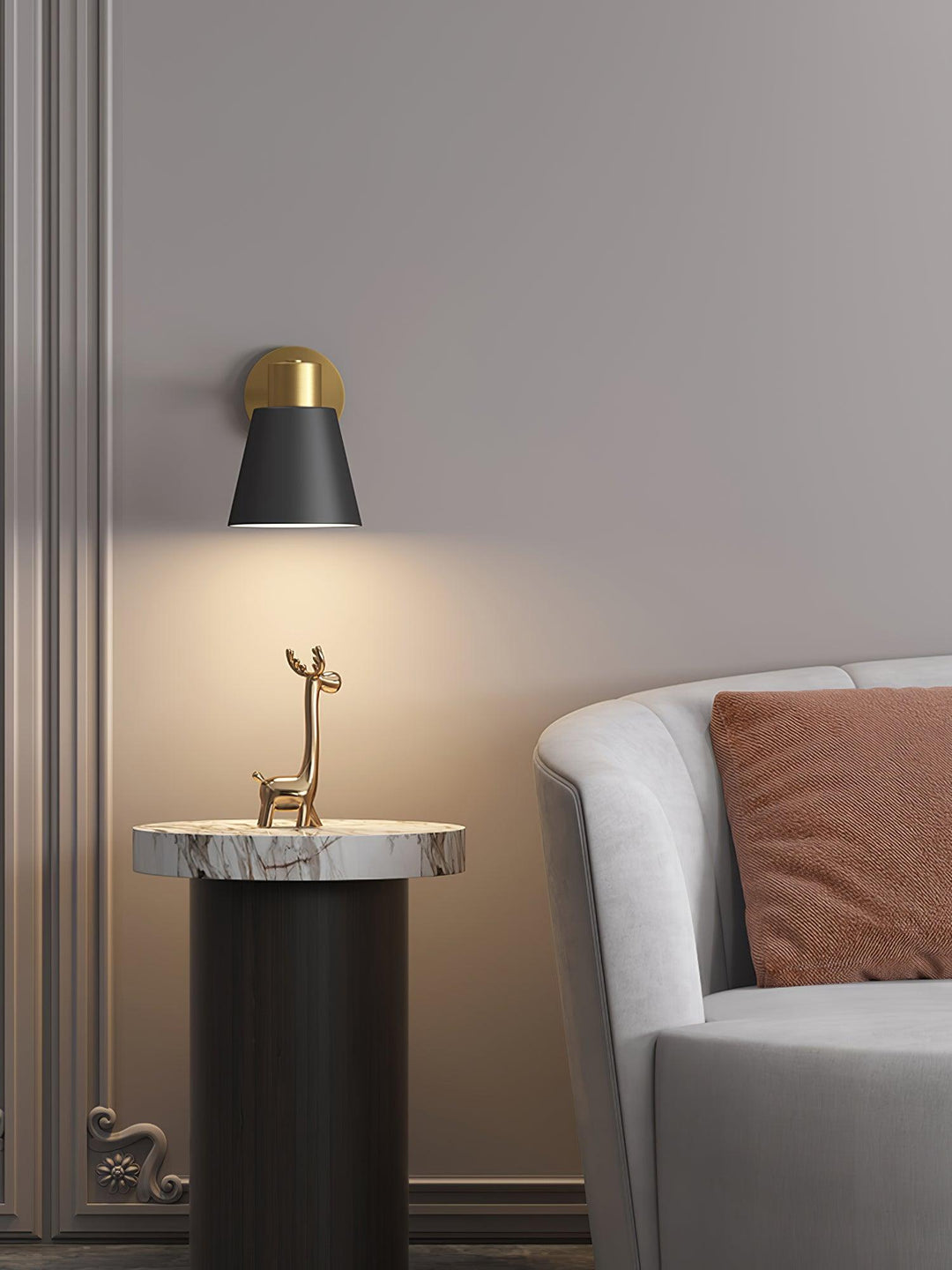 Regulowana Lampa Ścienna z Ramieniem