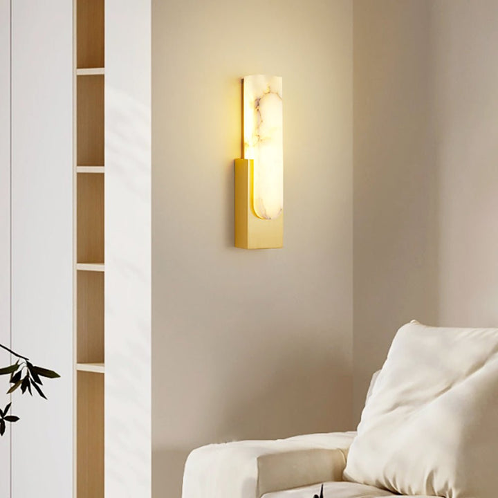 Lampa Ścienna Agatha Alabaster