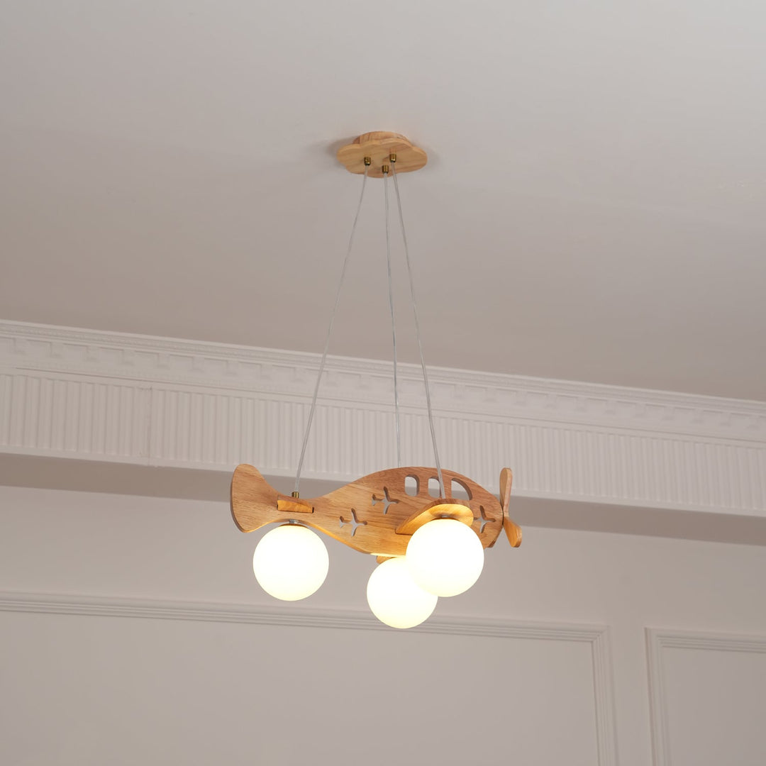 Lampa Wisząca w Kształcie Samolotu