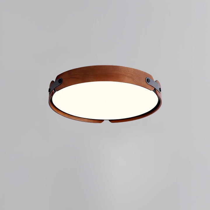 Lampa sufitowa Aiwen z drewna