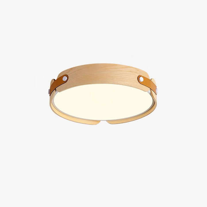 Lampa sufitowa Aiwen z drewna