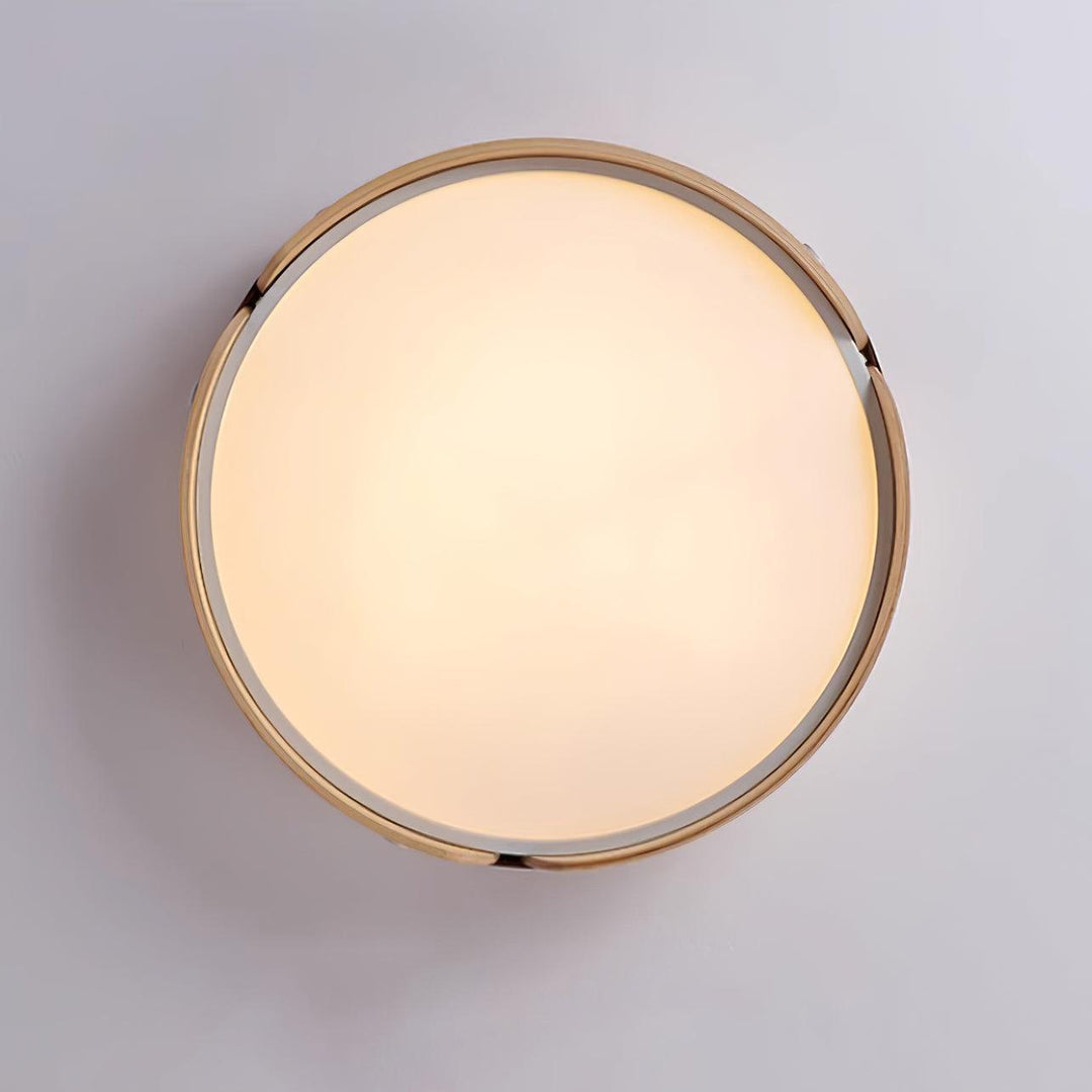 Lampa sufitowa Aiwen z drewna