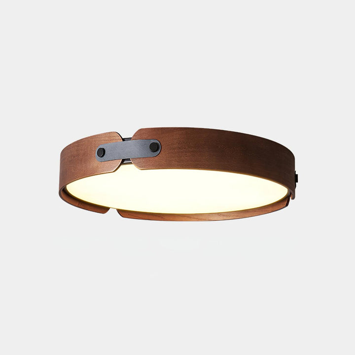Lampa sufitowa Aiwen z drewna