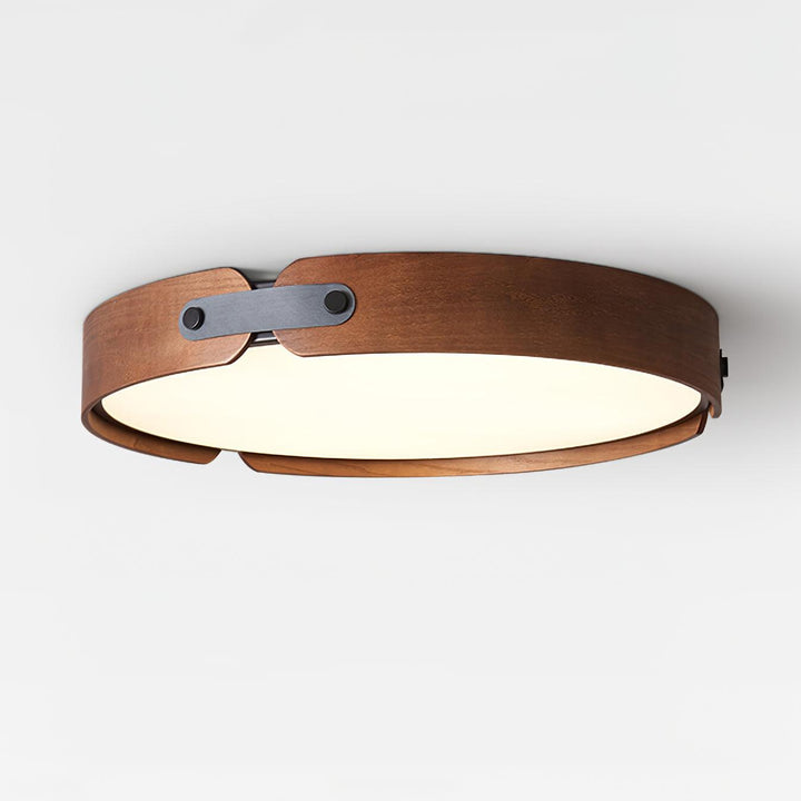 Lampa sufitowa Aiwen z drewna