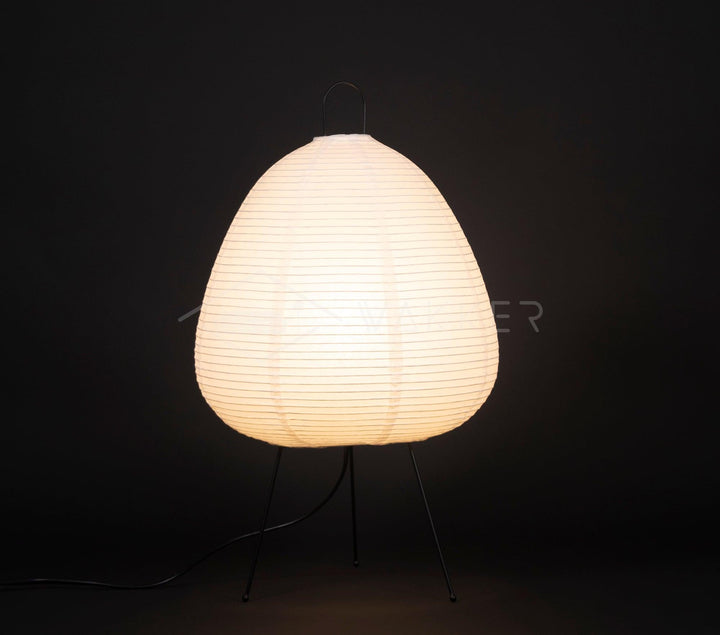 Japońska Lampa Stołowa z Latarenką