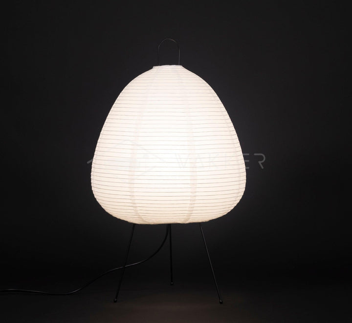 Japońska Lampa Stołowa z Latarenką