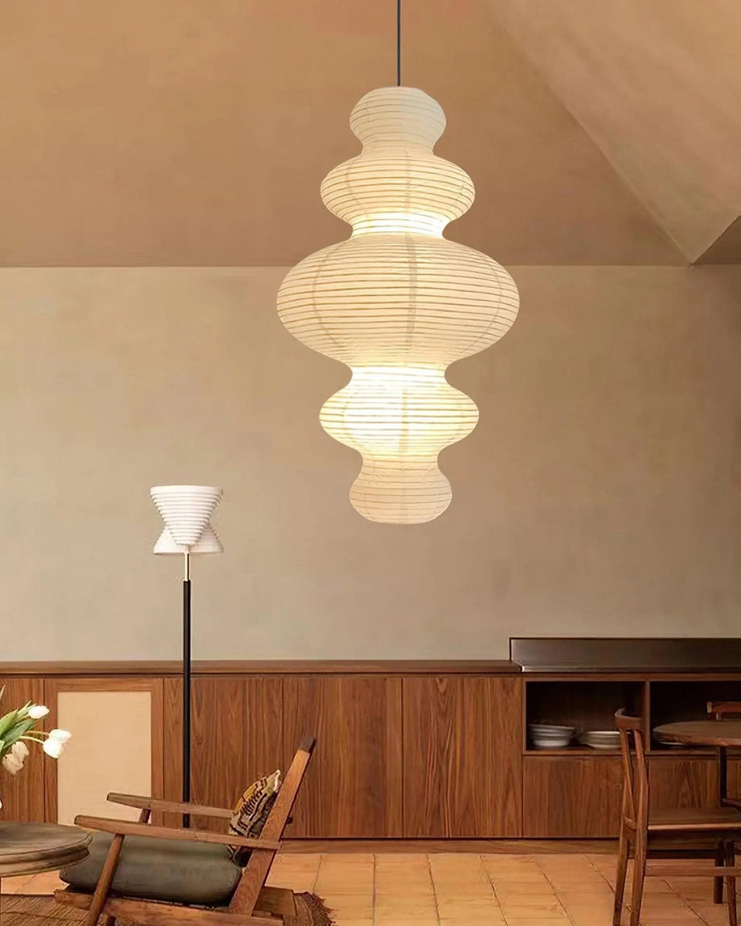 Lampa wisząca Kozo Paper Metal