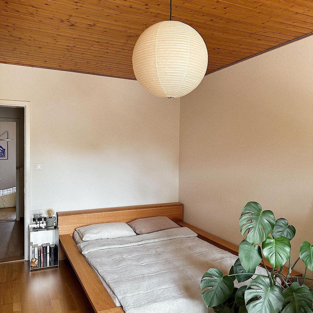 Lampa wisząca z papieru Washi - seria okrągła
