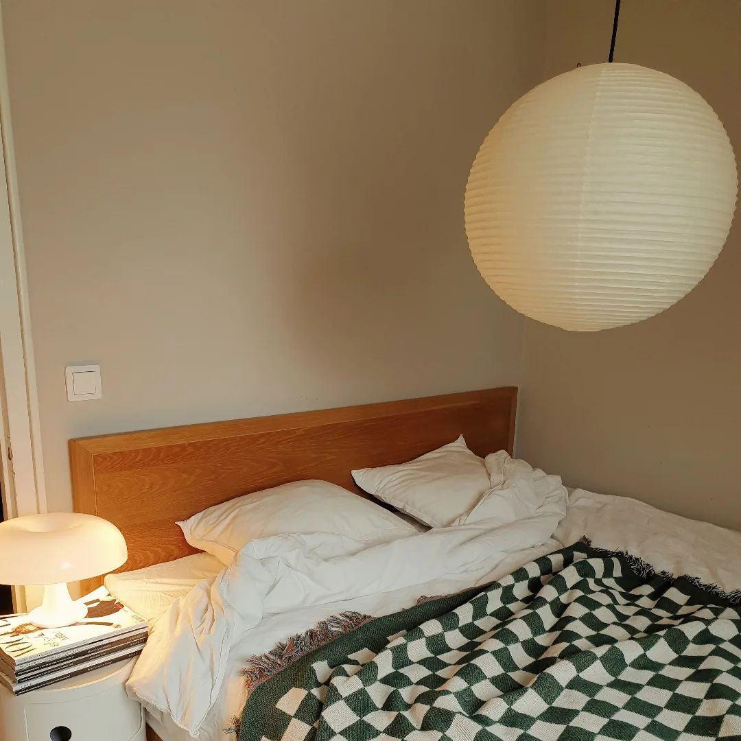 Lampa wisząca z papieru Washi - seria okrągła