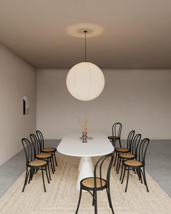 Lampa wisząca z papieru Washi - seria okrągła