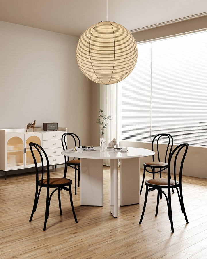 Lampa wisząca z papieru Washi - seria okrągła