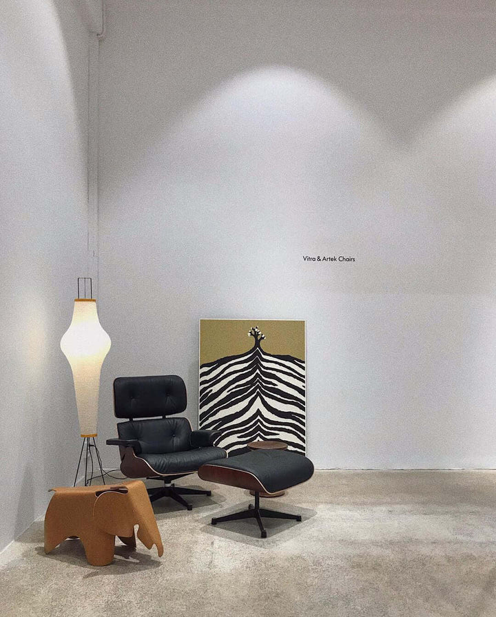 Lampa podłogowa z papieru ryżowego