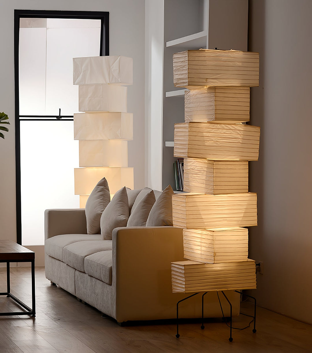Lampa Podłogowa Lana Stacked