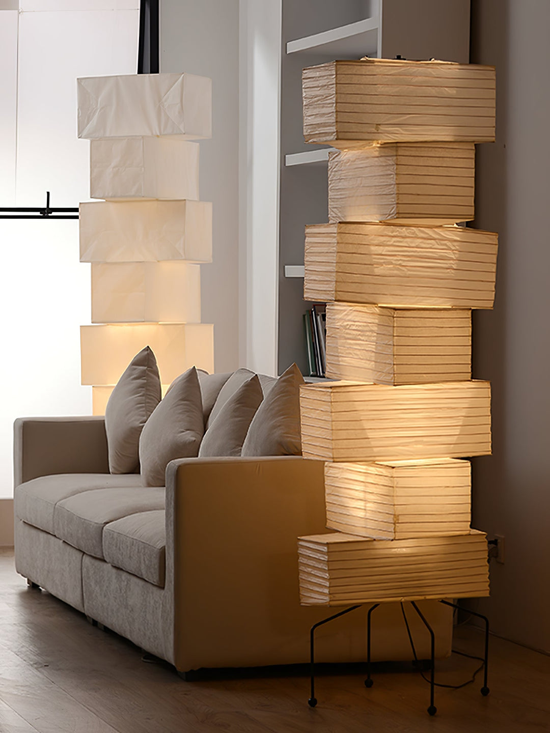 Lampa Podłogowa Lana Stacked