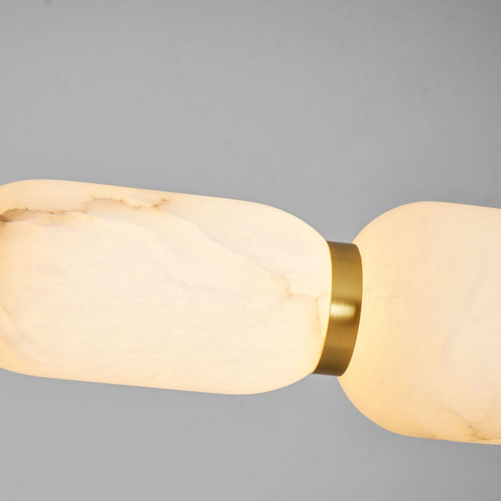 Lampa wisząca Alabaster Pebble Linear