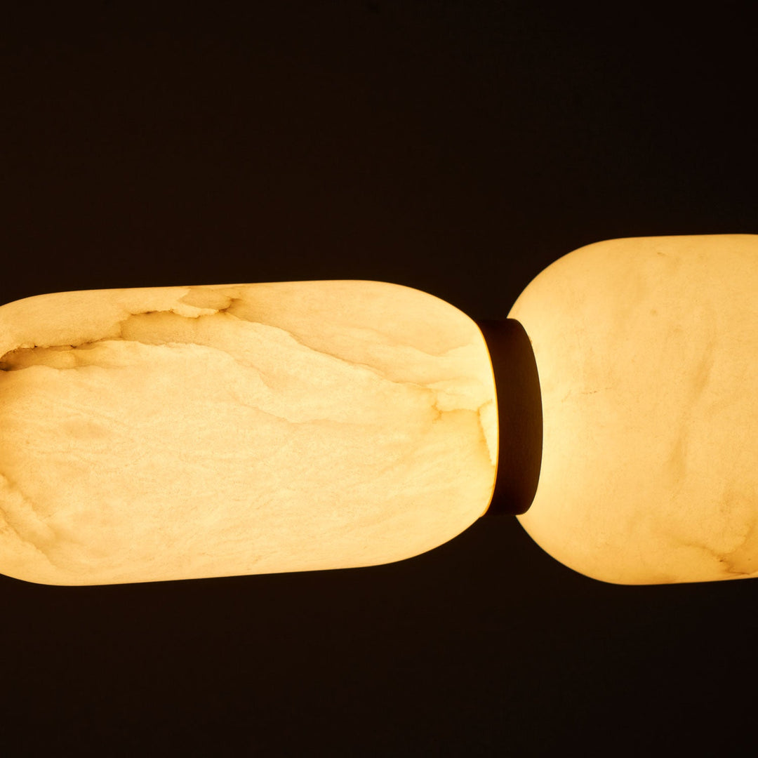 Lampa wisząca Alabaster Pebble Linear