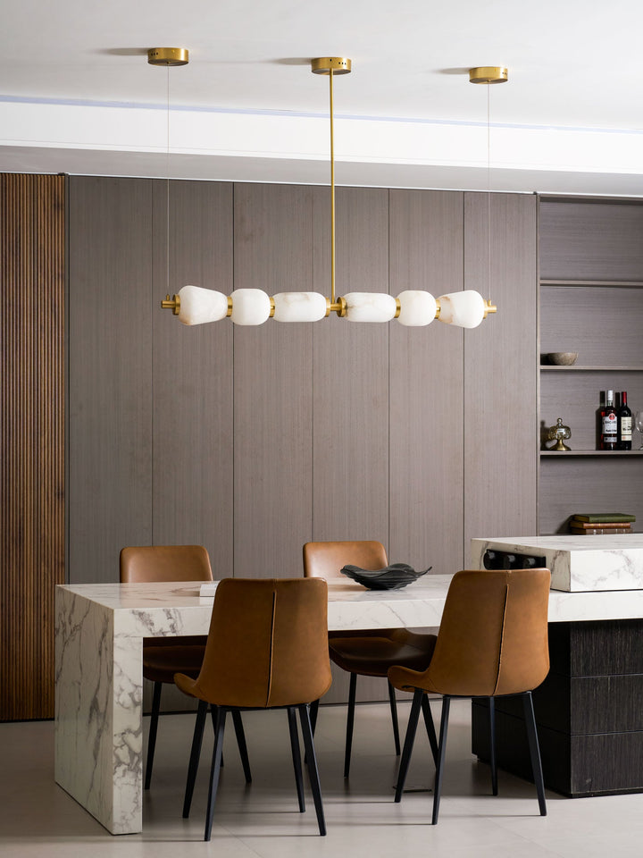 Lampa wisząca Alabaster Pebble Linear