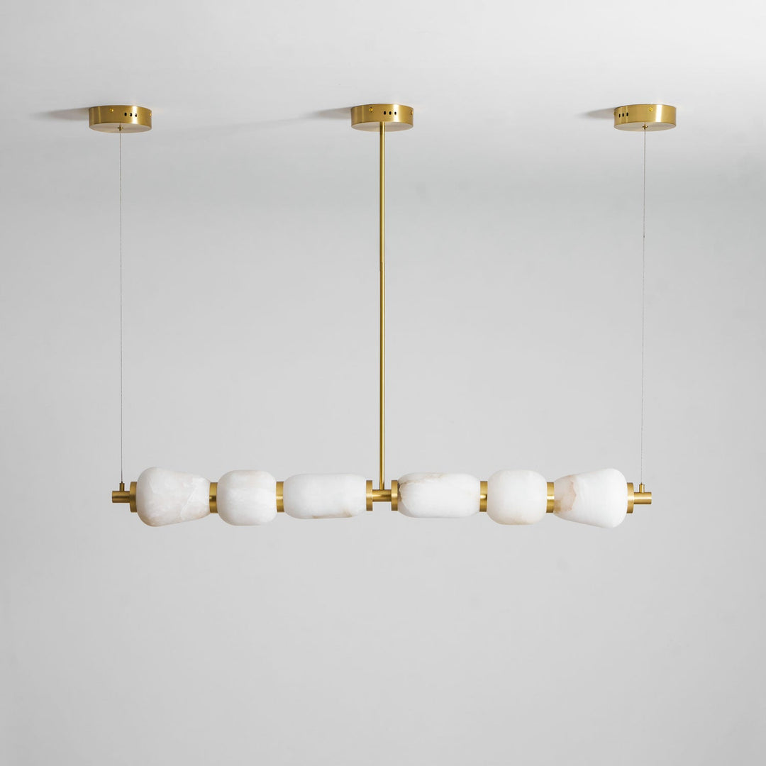 Lampa wisząca Alabaster Pebble Linear