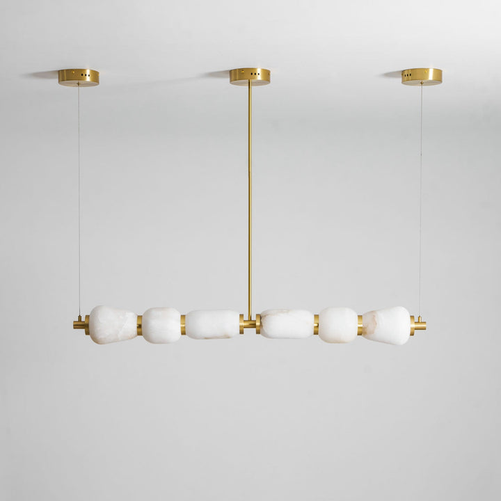 Lampa wisząca Alabaster Pebble Linear