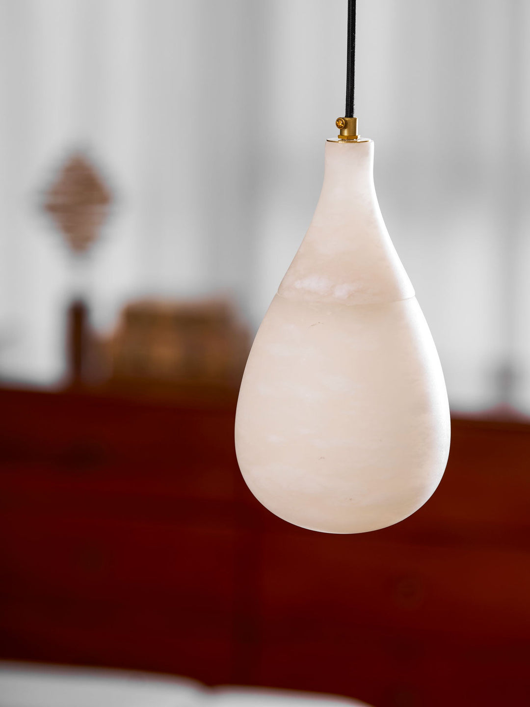 Lampa wisząca Alabaster Raindrop