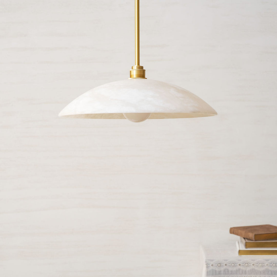 Lampa wisząca Alabastrowa Kopuła