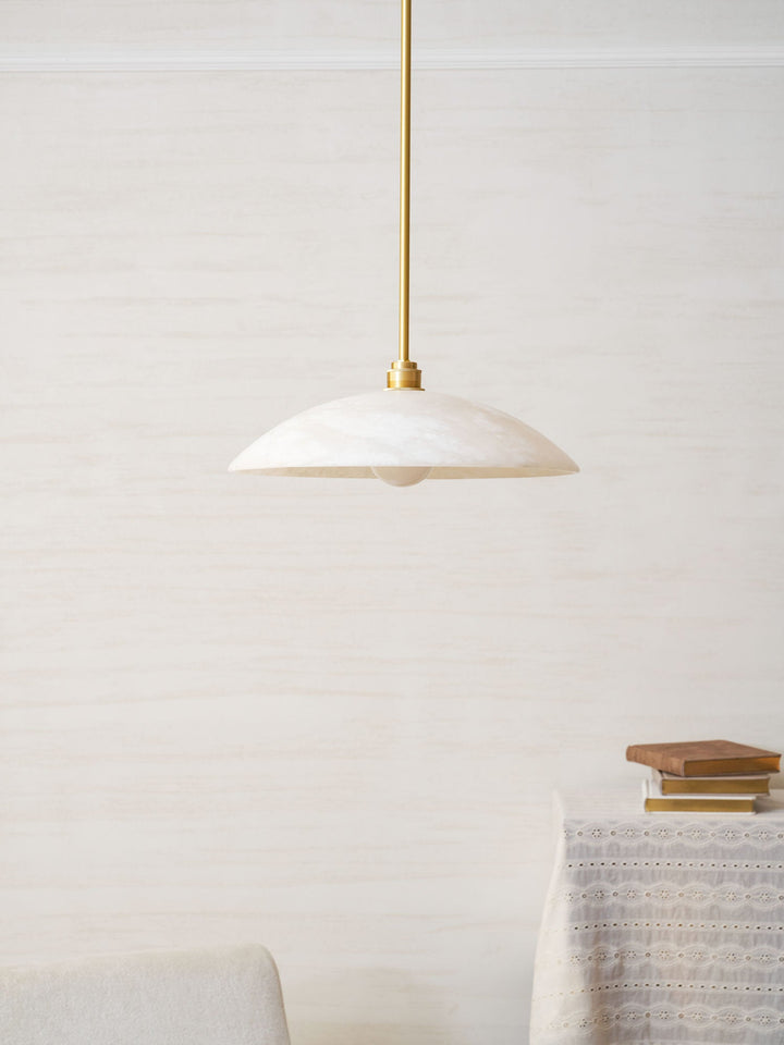 Lampa wisząca Alabastrowa Kopuła
