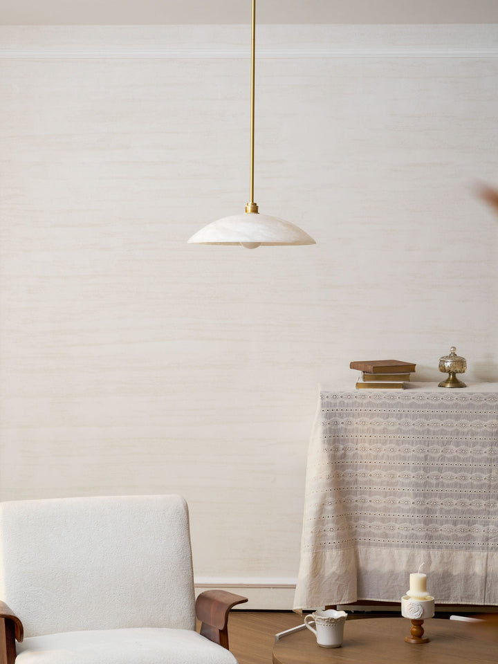 Lampa wisząca Alabastrowa Kopuła