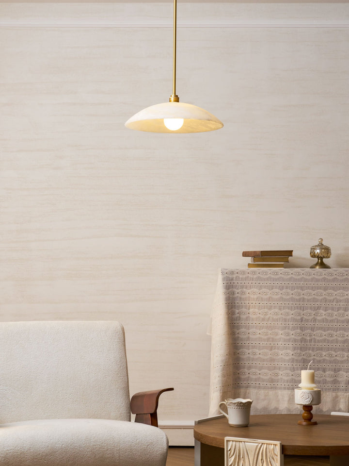 Lampa wisząca Alabastrowa Kopuła