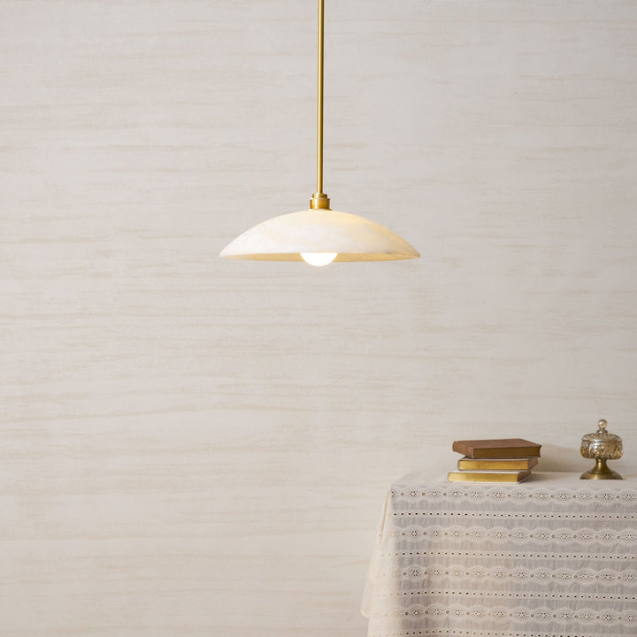 Lampa wisząca Alabastrowa Kopuła