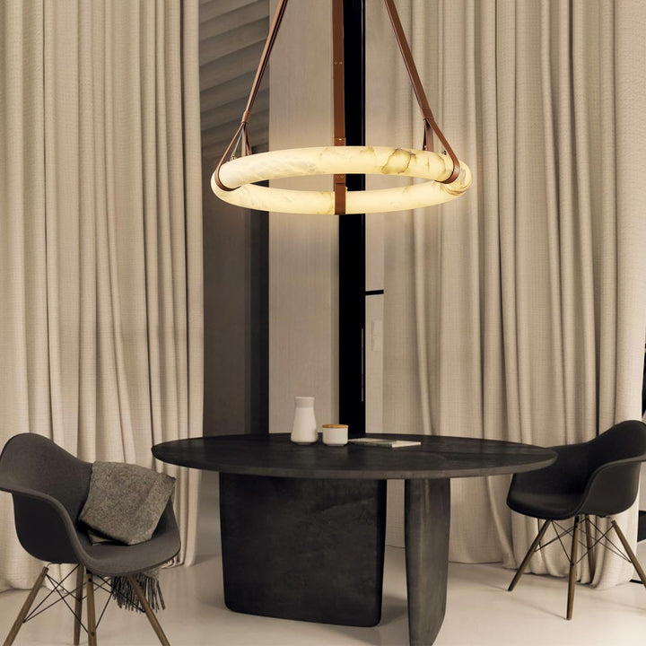 Alabastrowa lampa wisząca Oslo B