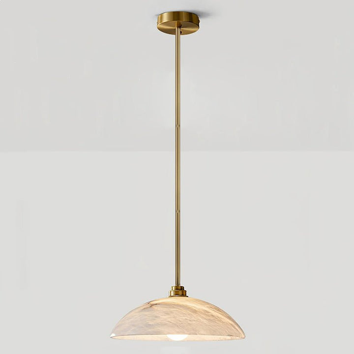 Lampa wisząca Alabastrowa Kopuła
