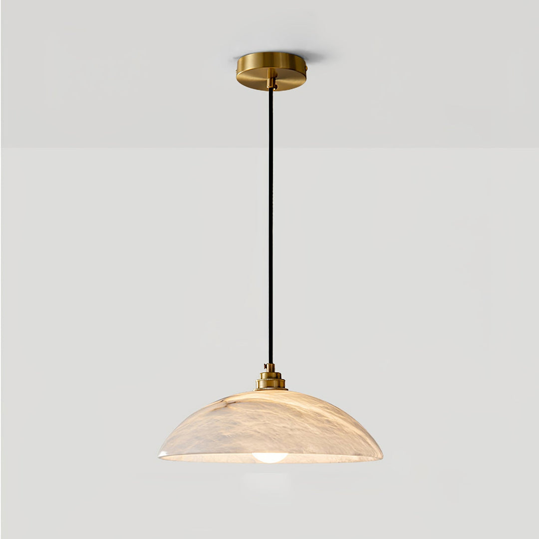 Lampa wisząca Alabastrowa Kopuła