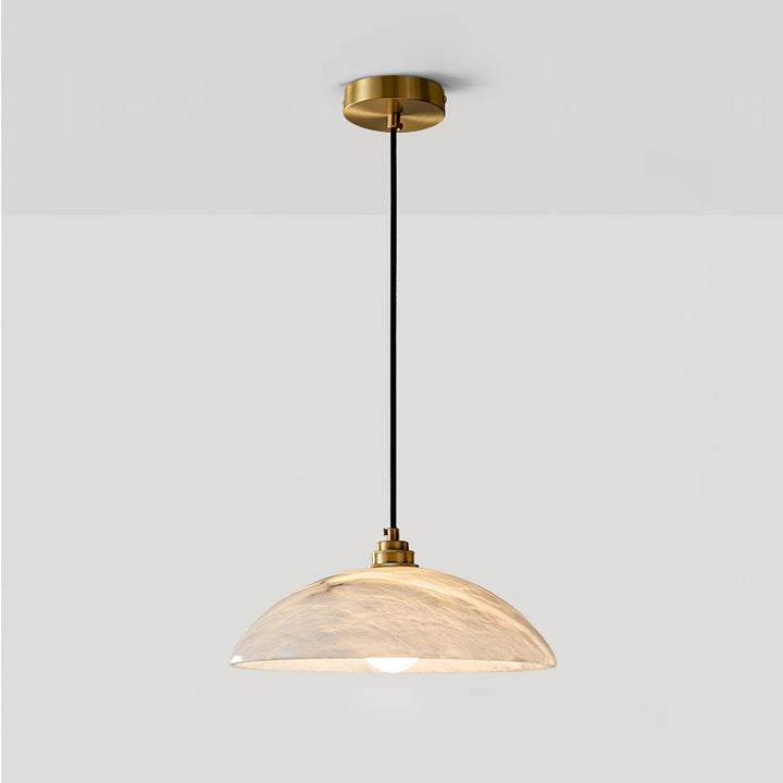 Lampa wisząca Alabastrowa Kopuła
