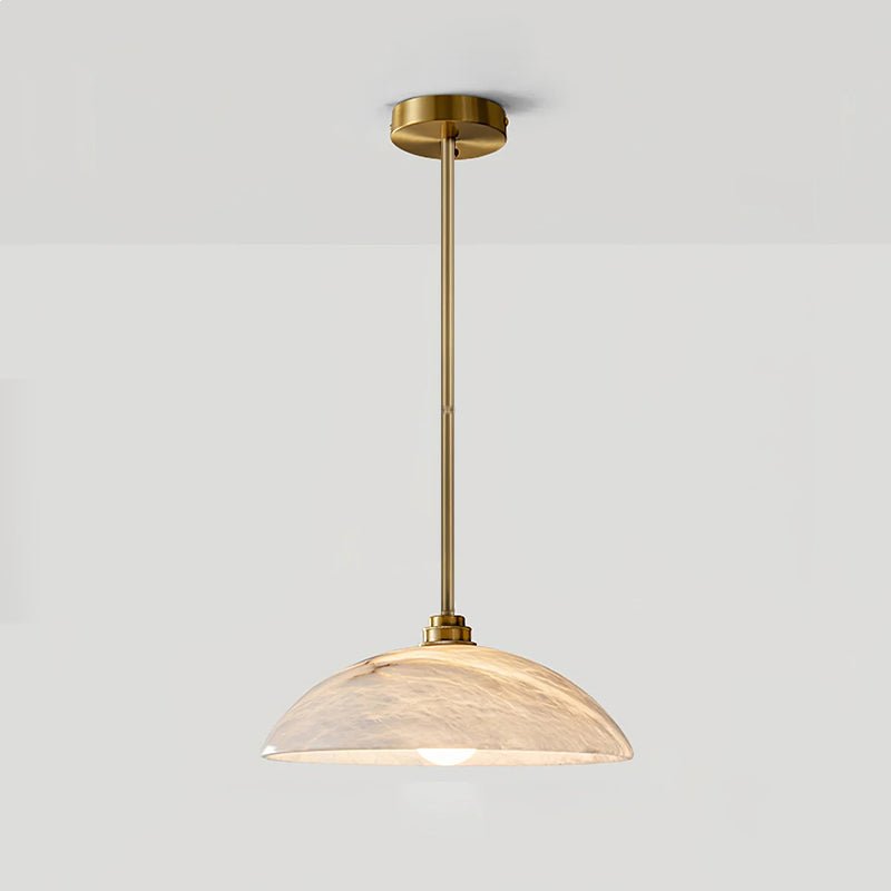 Lampa wisząca Alabastrowa Kopuła