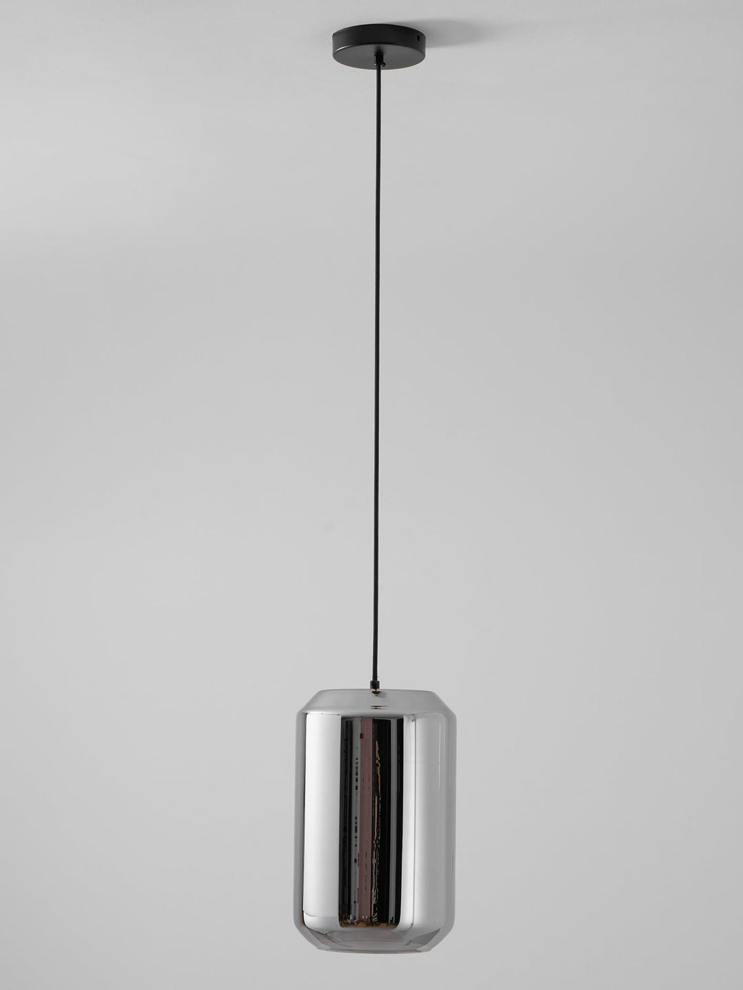 Lampa wisząca z alabastrowego szkła w cylindrze