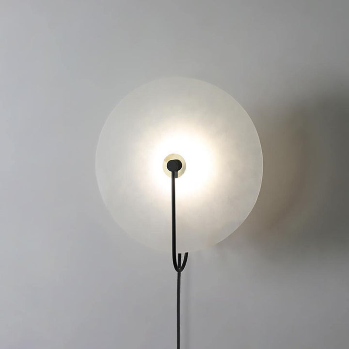 Lampa ścienna LED Alabaster z wtyczką